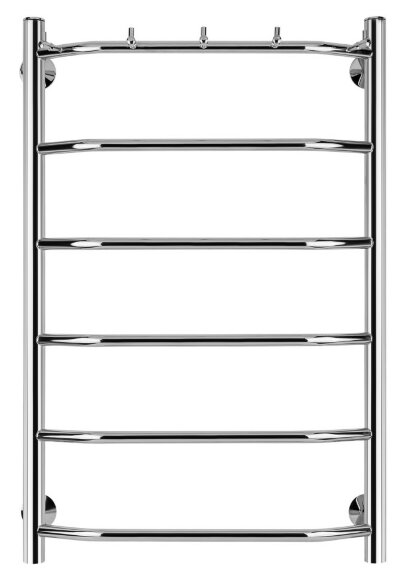 Полотенцесушитель электрический, хром, Secado 80x40, Агата 1 К - 4603777449674