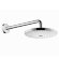 Hansgrohe верхний душ с настенным кронштейном, Raindance Select S, матовый хром арт. 26466400