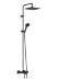 Hansgrohe душевая система с термостатом для ванны, Vernis Shape, матовый черный арт. 26900670