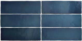 Керамическая плитка для стен EQUIPE MAGMA 24964 Sea Blue 6,5x20 см