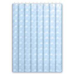 Штора для ванной синий, Haiba - HB75101-4