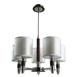 Подвесная люстра, вид модерн Circolo Arte Lamp цвет:  белый - A9519LM-5BR