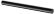 Keuco Полотенцедержатель одинарный неповоротный COLLECTION REVA 340 мм, Сollection reva, 12822 370000 цвет: черный матовый