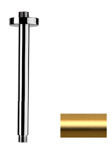 Кронштейн для верхнего душа 200 мм Remer 347N20BG, цвет: золото