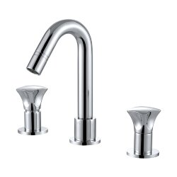 Смеситель для раковины, DA1384101  - Hessen D&K цвет: хром