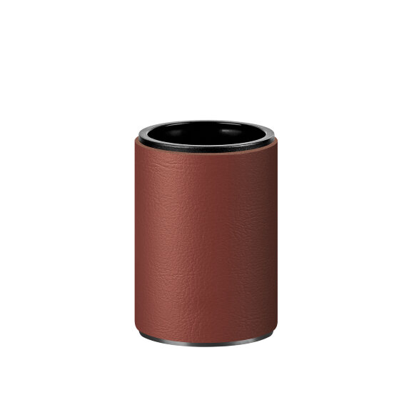 Стакан для зубных щеток ADJ Италия, D7xH10 цвет: graphite (бордо) арт. 4941.graphite/30