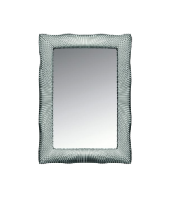 Зеркало Soho ПУ 100x70 см с подсветкой цвет: серебро ArmadiArt арт. 564