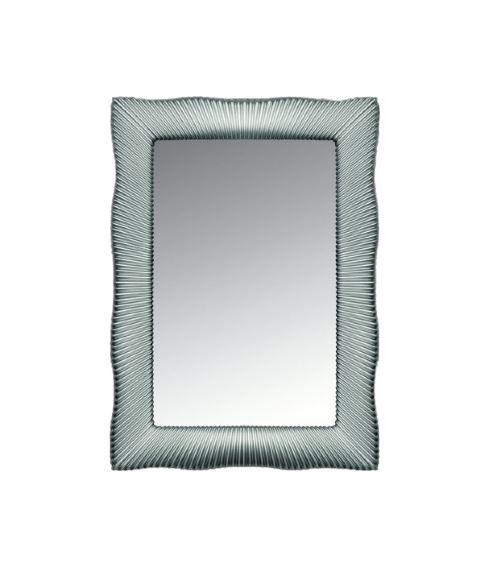Зеркало Soho ПУ 100x70 см с подсветкой цвет: серебро ArmadiArt арт. 564