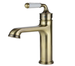 Смеситель для раковин, ESKO PRAGUE, бронза арт. PG 26