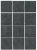 1301H Керамический гранит 9,8x9,8 Дегре чёрный матовый из 12 частей в Москве