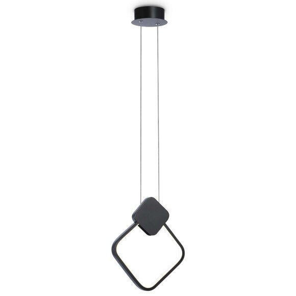 Подвесной светодиодный светильник Comfort Line хай-тек FL5256, Ambrella light цвет: черный