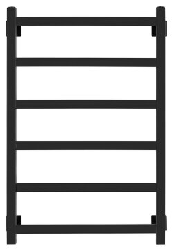 Полотенцесушитель водяной, черный, Secado 80x60, Корсико 1 - 4603777440893