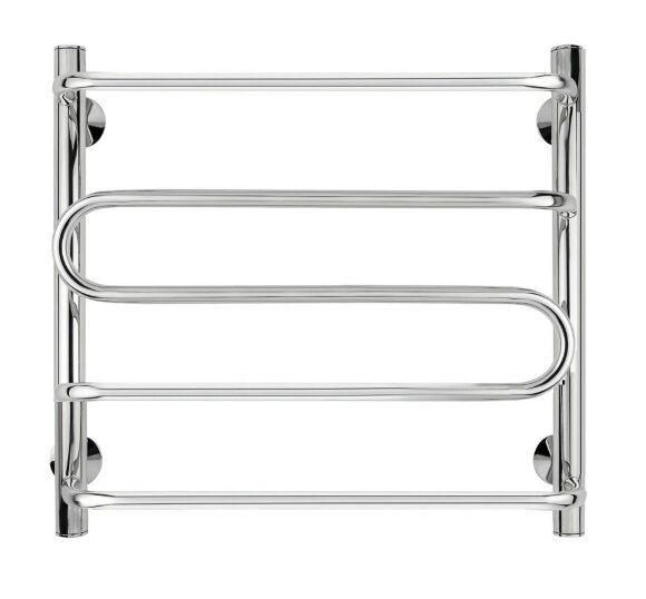 Полотенцесушитель электрический, хром, Secado 60x60, Валенсия 2 - 4603777453916