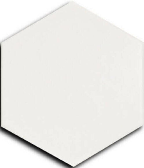 Керамогранит EQUIPE SCALE PORCELAIN 22357 Hexagon White matt 11,6x10,1 см