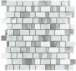 Мозаика Victorian Stripes Whites 29,5x29,7 L Antic Colonial арт. L100179424 Мозаика Victorian Stripes Whites 29,5x29,7 L Antic Colonial арт. L100179424