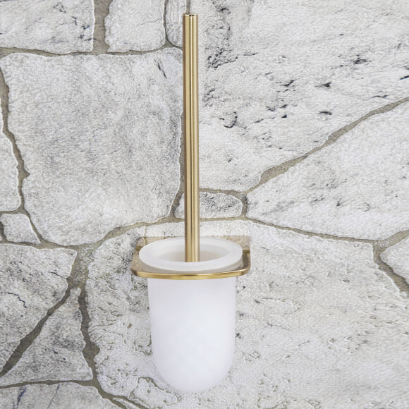 Щетка для унитазов подвесная Aisch K-5927 WasserKRAFT цвет: Золото Щетка для унитазов подвесная Aisch K-5927 WasserKRAFT цвет: Золото