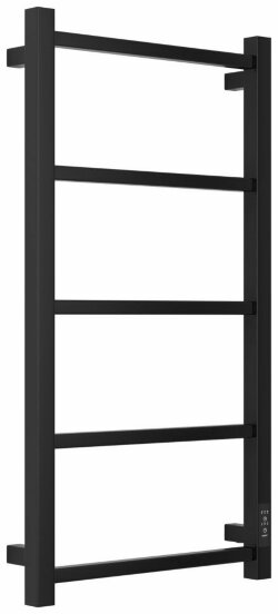Электрический полотенцесушитель Формат 26 800х400 правый Стилье, 31526-8040 цвет: матовый чёрный Электрический полотенцесушитель Формат 26 800х400 правый Стилье, 31526-8040 цвет: матовый чёрный