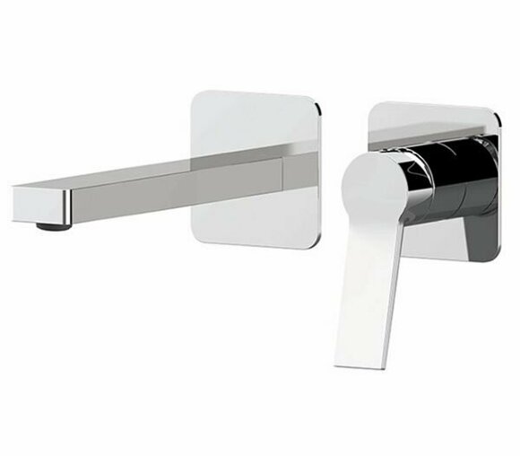 Смеситель однорычажный для раковины DOT скрытого монтажа Remer (хром) арт. DT15P