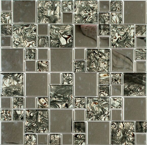 Мозаика 30x30 Nsmosaic Metal арт. MS-611