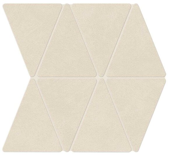 Мозаика Boost Natural Kaolin Mosaico Rhombus 33,8x36,7 Atlas Concorde Italy  арт. A7CN