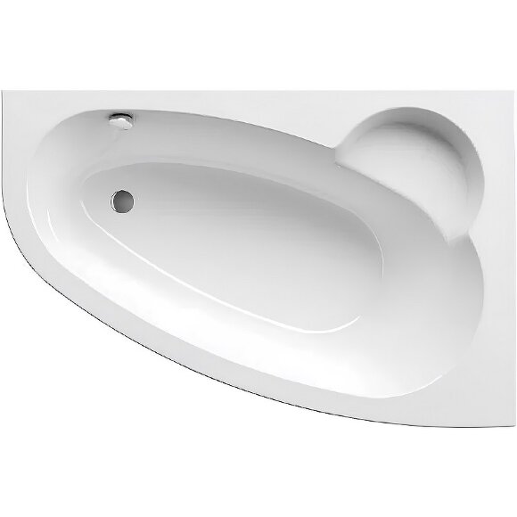 Акриловая ванна Ravak 170x110 r без гидромассажа Asymmetric (Чехия) - C491000000