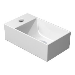 Раковина подвесная без перелива Kube x GSI, арт. 9484S111