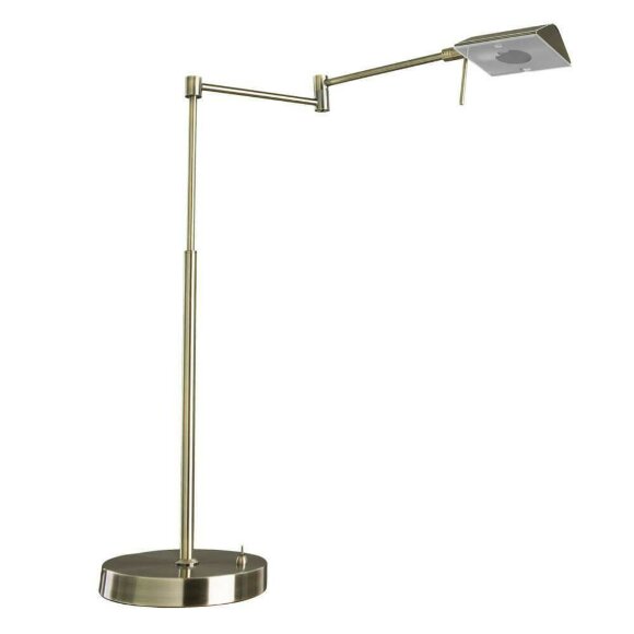 Настольная лампа, вид современный Wizard Arte Lamp цвет:  бронза - A5665LT-1AB