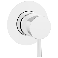 Однорычажный смеситель для душа CISAL Less New цвет: белый матовый арт. LN0030004Q Однорычажный смеситель для душа CISAL Less New цвет: белый матовый арт. LN0030004Q