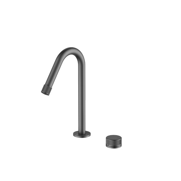 Смеситель для раковины, GF-7108-GM, Gunmetal, Black&White арт. 7108GM