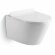 Подвесной унитаз (480x370x370), W-703 Rimless, UF seat cover, Fixing screw, Black&White арт. 703W00