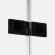 Душевое ограждение R 90x80x200 Reflexa black New Trendy черный арт. EXK-5012