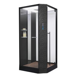 Душевая кабина (1000x1000x2200), Orans SR-89101RS Black, Orans арт. 89101RBLH Душевая кабина (1000x1000x2200), Orans SR-89101RS Black, Orans арт. 89101RBLH