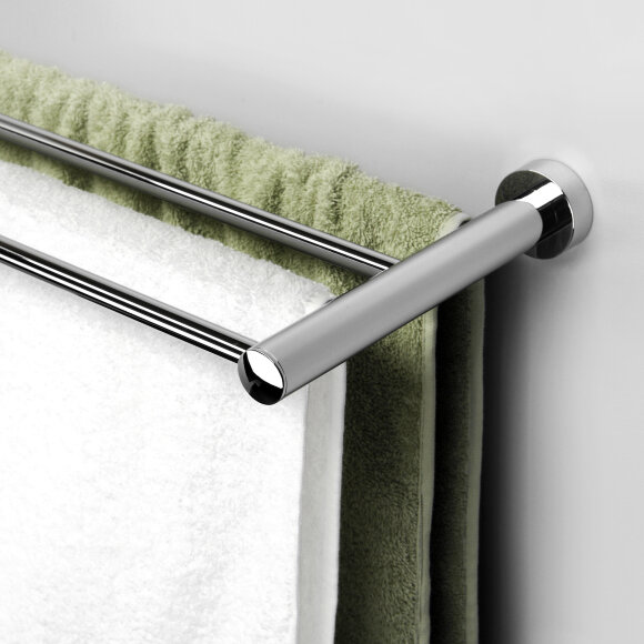 Полка для полотенец Donau K-9411 WasserKRAFT цвет: Хром Полка для полотенец Donau K-9411 WasserKRAFT цвет: Хром