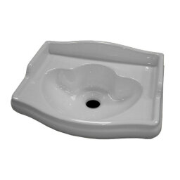 Раковина 41х32 см, без отв. KERASAN Retro, 103301*0 цвет: белый