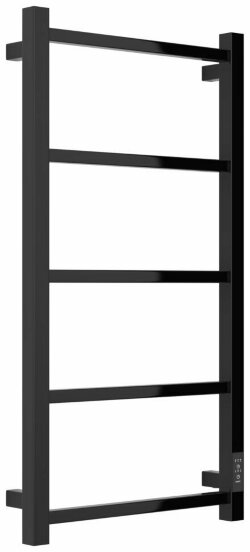 Электрический полотенцесушитель Формат 26 800х400 правый Стилье, 17526-8040 цвет: черный Электрический полотенцесушитель Формат 26 800х400 правый Стилье, 17526-8040 цвет: черный