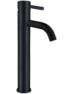 Смеситель для накладной раковины Wasser Kreis ABBER AF8111B цвет: черный матовый