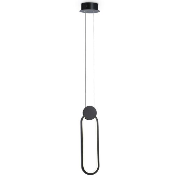 Подвесной светодиодный светильник Comfort Line хай-тек FL5262, Ambrella light цвет: черный