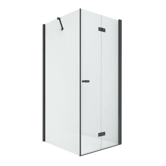 Душевое ограждение R 100x90x195 New soleo black New Trendy черный арт. D-0240A/D-0115B