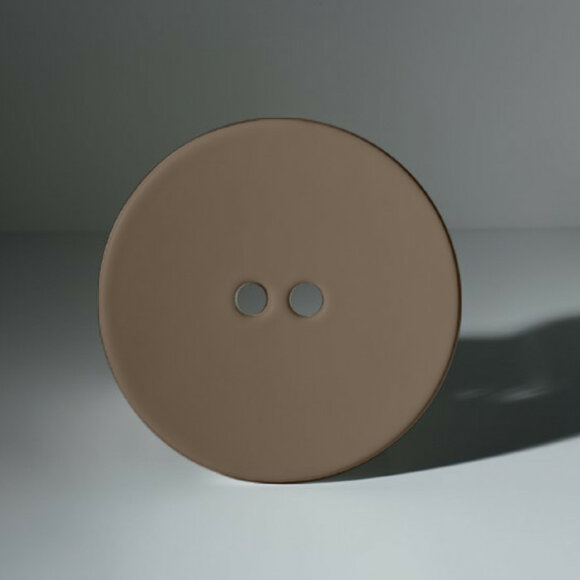 Декоративная пластина для слива раковины KERASAN Deco, 486088 Bruno matt цвет: Bruno matt