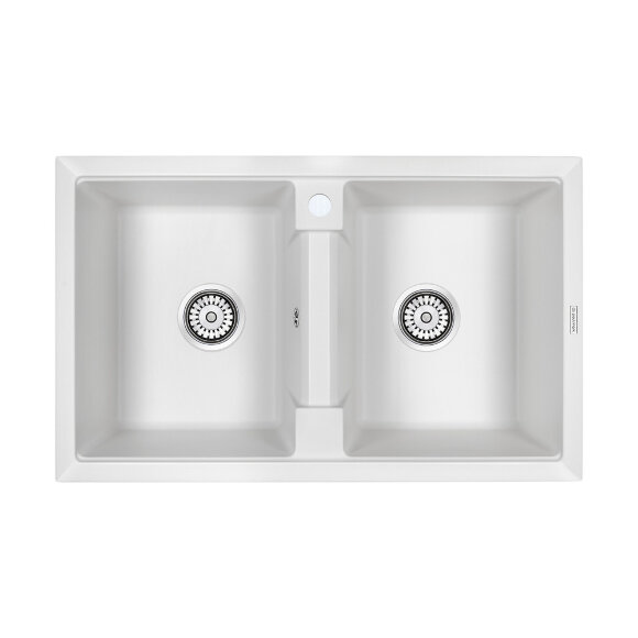 Кухонная мойка из кварца Zwilling Paulmark 810х500 PM238150-WH цвет: Белый