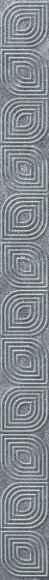 Керамогранит 1504-0154 Кампанилья Бордюр Серый 3,5х40 LASSELSBERGER арт.  УТ-00009273
