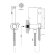 Гигиенический душ, 1/2 Inciso Gessi цвет: золото - 58153#246
