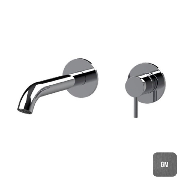 Смеситель для раковины Almar Mixers, цвет: Gun Metal brushed PVD, арт. E210033.GM