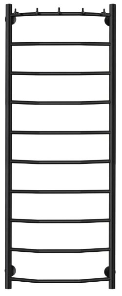 Полотенцесушитель водяной, черный, Secado 120x40, Милан 1 К - 4673739226315