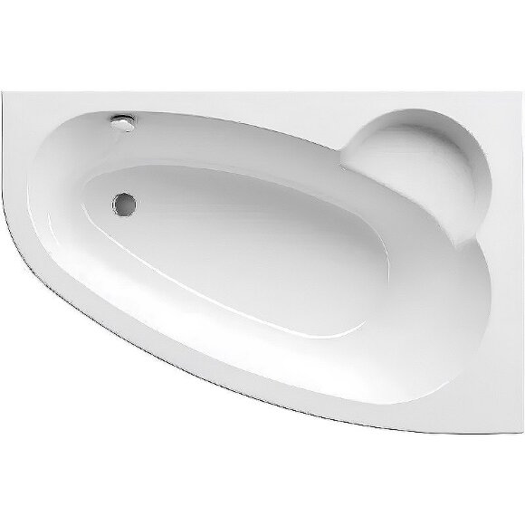Акриловая ванна Ravak 160x105 r без гидромассажа Asymmetric (Чехия) - C471000000