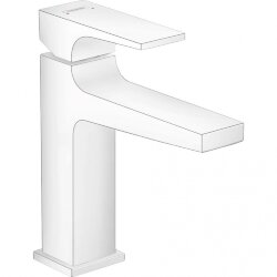 Смеситель для раковины, 32507700 Metropol Hansgrohe, цвет: белый матовый Смеситель для раковины, 32507700 Metropol Hansgrohe, цвет: белый матовый