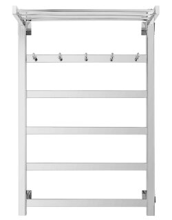 Полотенцесушитель водяной, хром, Secado 80x60, Корсико 1 КСП - 4603759400471 Полотенцесушитель водяной, хром, Secado 80x60, Корсико 1 КСП - 4603759400471
