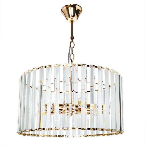 Подвесная люстра, вид современный Pollux Arte Lamp цвет:  золотой - A1033LM-6GO