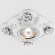 Встраиваемый светильник Desing прованс D5504 W/CH, Ambrella light цвет: белый
