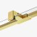 Душевое ограждение 90x110x200 Avexa gold New Trendy брашированное золото арт. EXK-1748